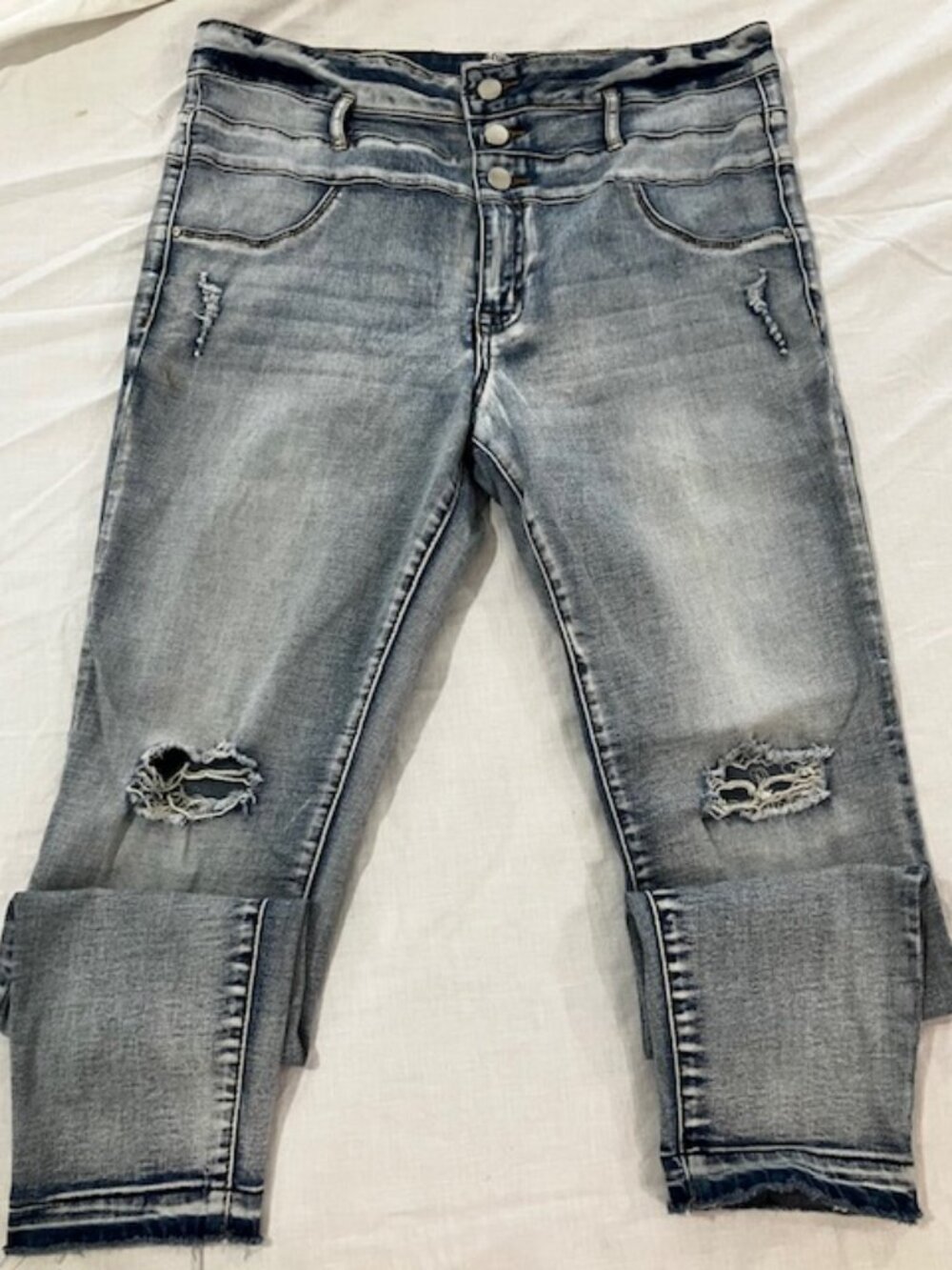 Refuge "Ibaza" 3 tier high-rise jeans